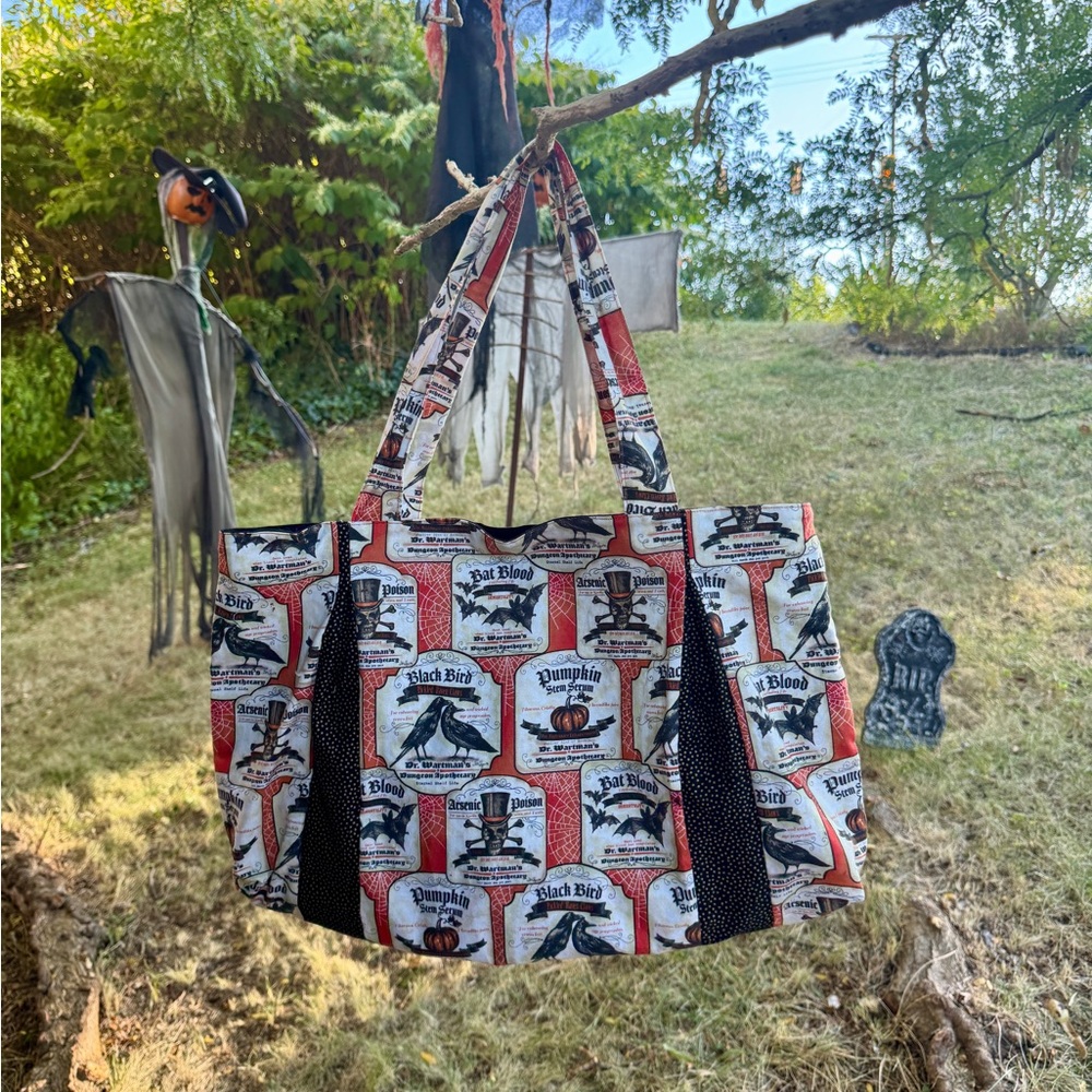 Halloween Themed Tote Bag